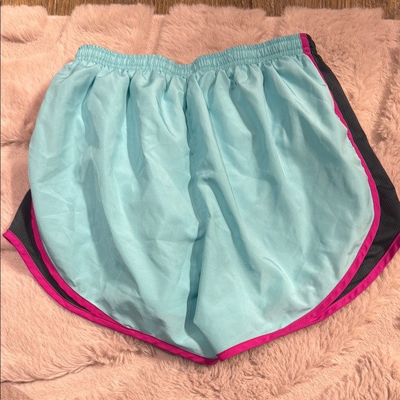 🔥FINAL MARKDOWN Nike Women's Blue and Pink Athletic Shorts - Picture 3 of 3